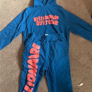 Billionaire Boys Club Teal Set with Red Logo